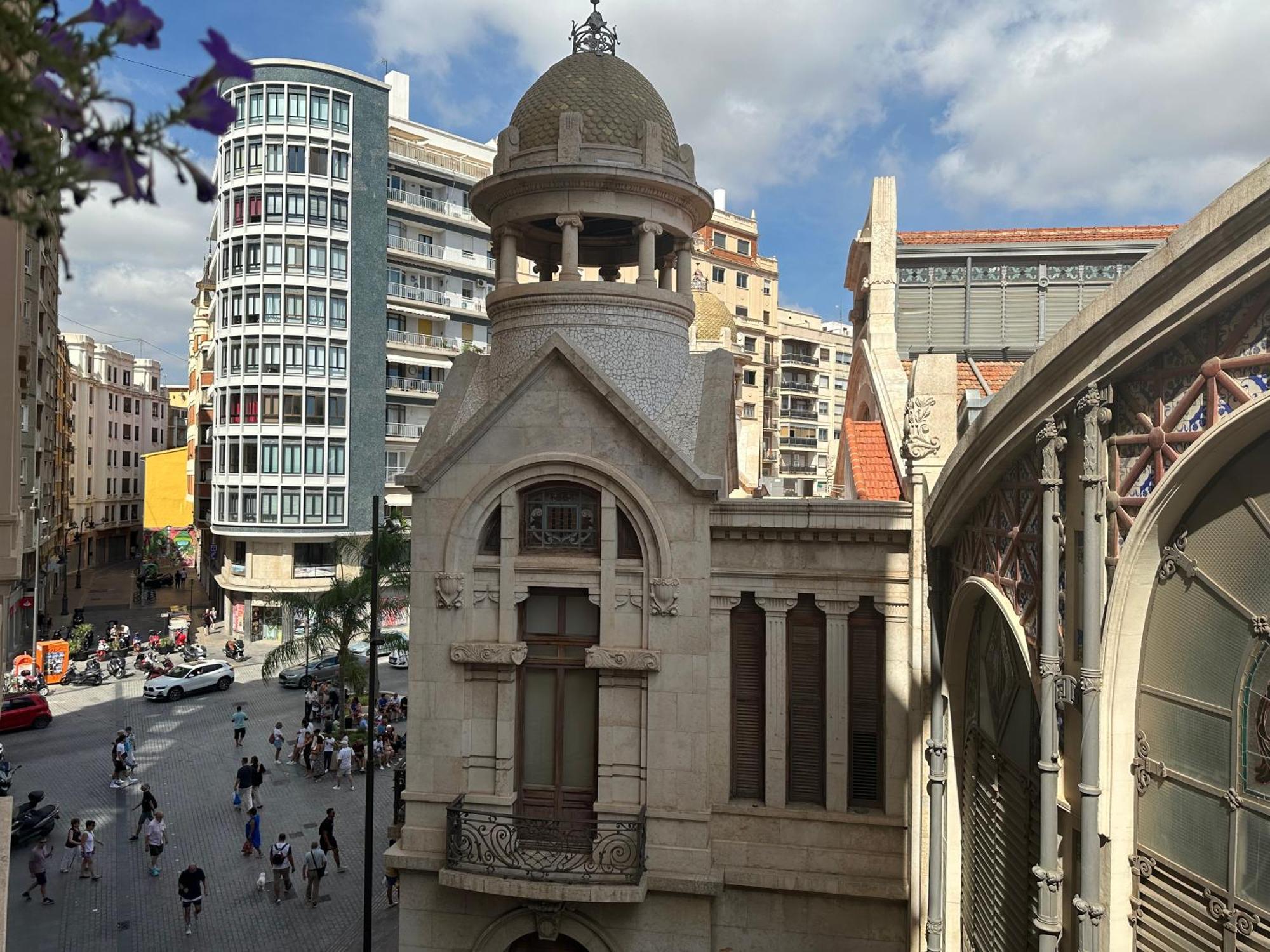 Mirador 1 Del Mercado Central - Habitacion Con Bano Privado En El Centro De La Ciudad Vella Валенсия Экстерьер фото
