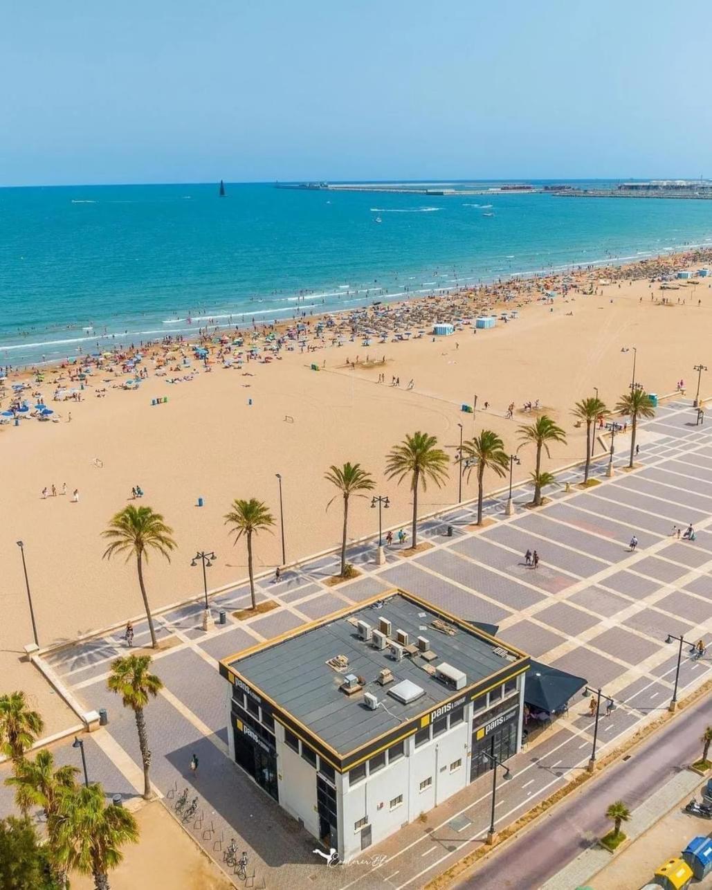 Mirador 1 Del Mercado Central - Habitacion Con Bano Privado En El Centro De La Ciudad Vella Валенсия Экстерьер фото